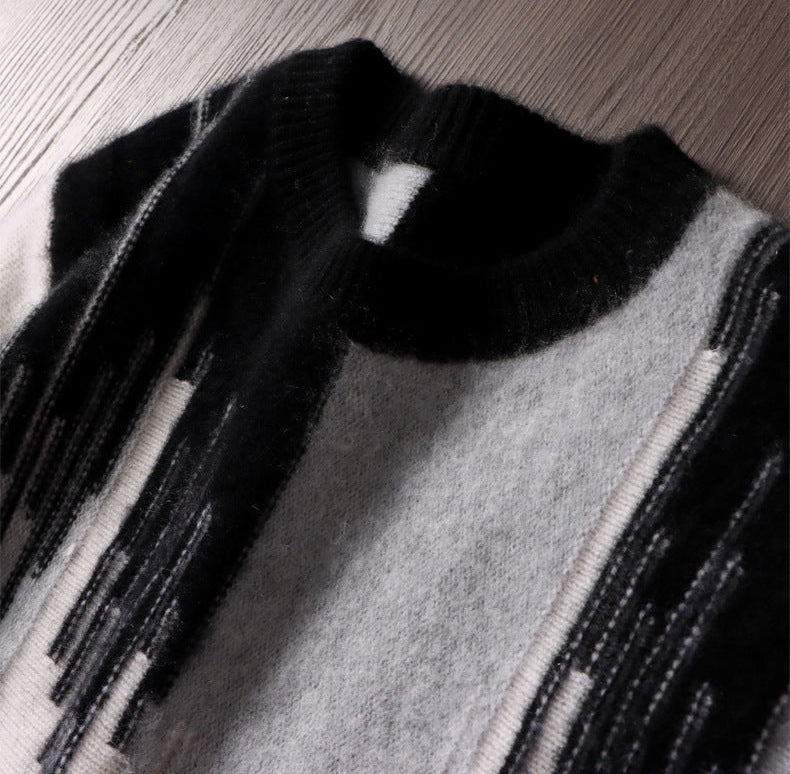 PREMIUM WOOL JACQUARD SWEATER