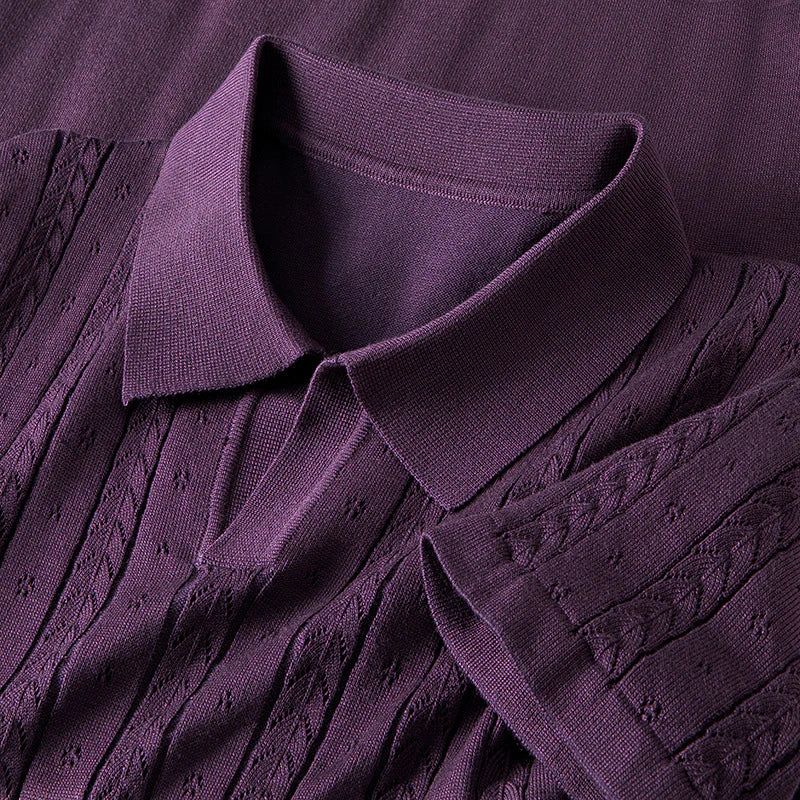 ELEGANZA - KNITTED POLO