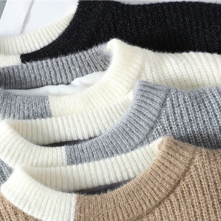 HARRISON COLOR TONE KNITTED SWEATER