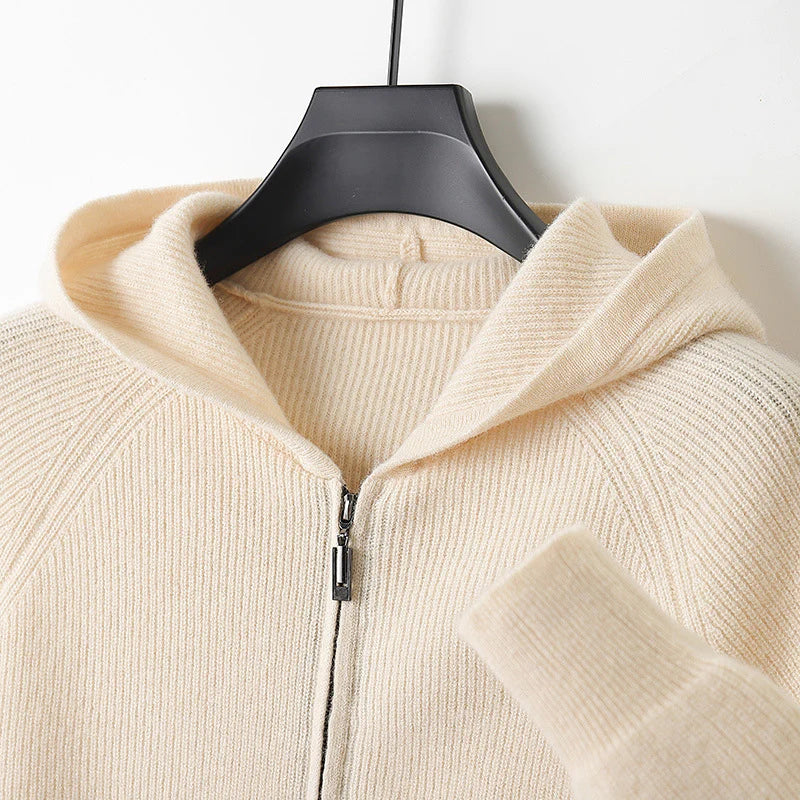 CLOUD - MERINO ZIP UP