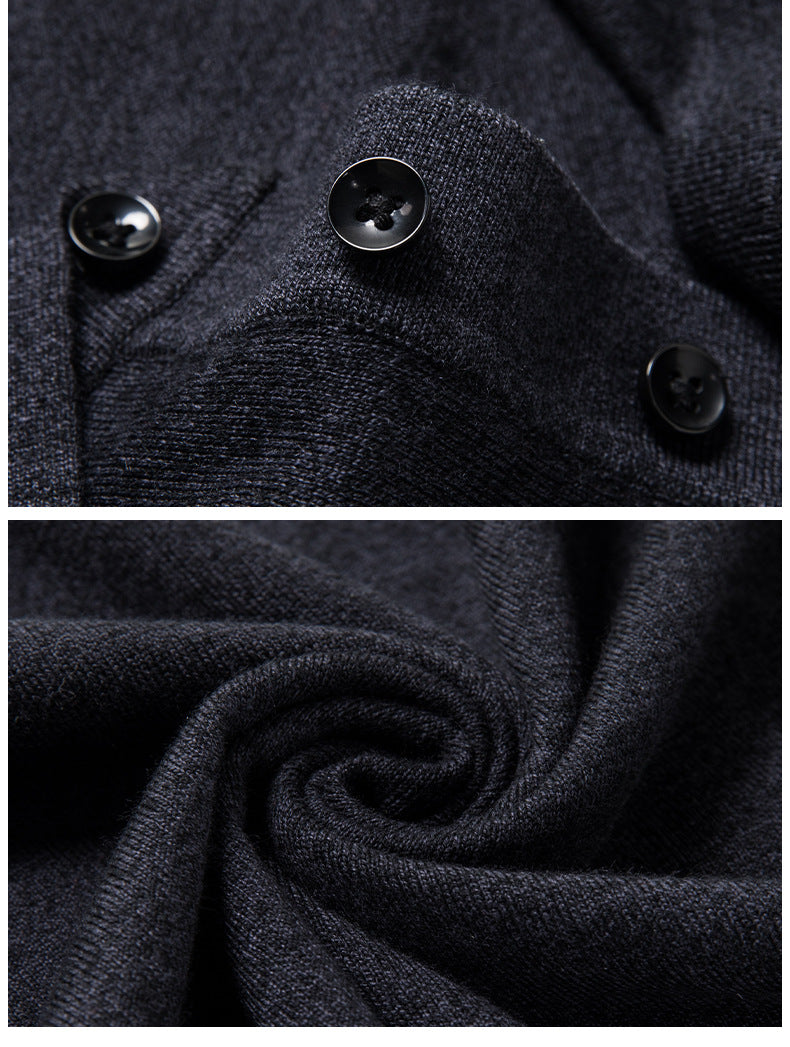 BRUNO AMALFI WOOL-BLEND POLO