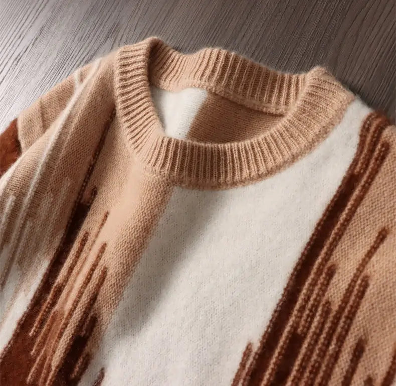 PREMIUM WOOL JACQUARD SWEATER