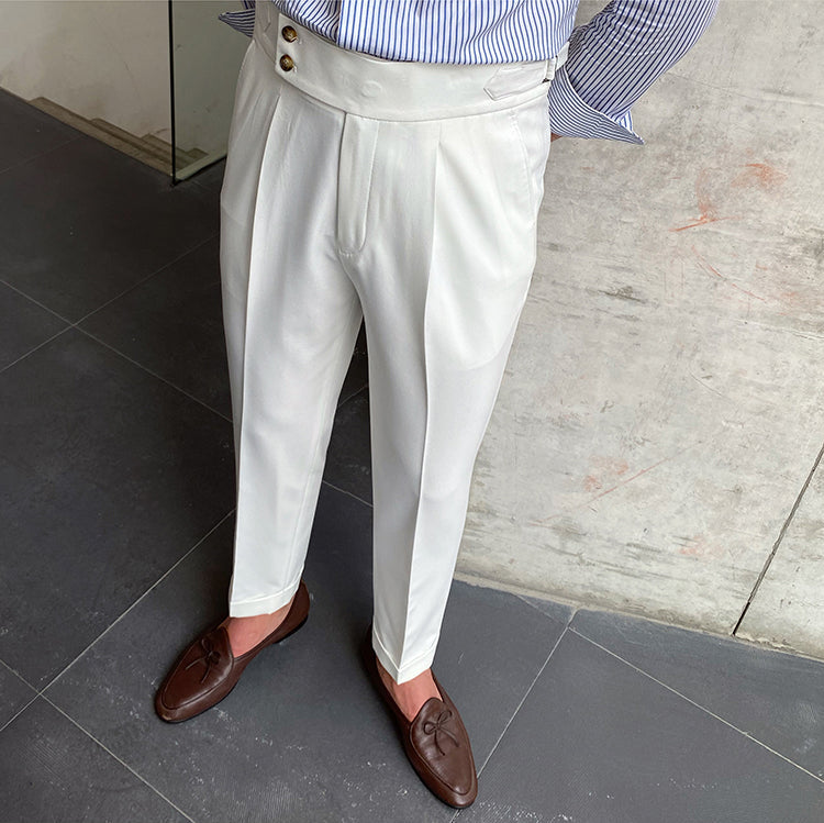 MILANO HIGH-WAIST TROUSERS