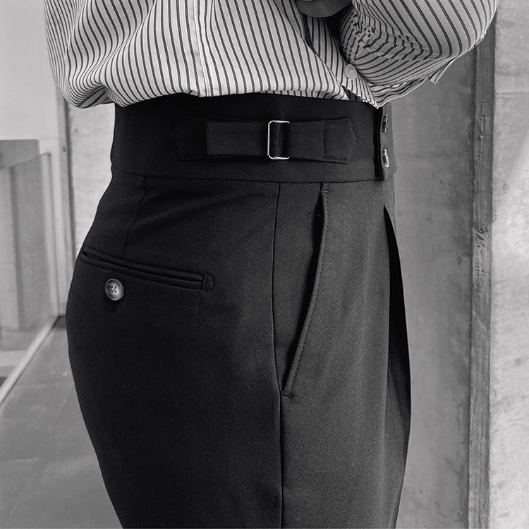 MILANO HIGH-WAIST TROUSERS