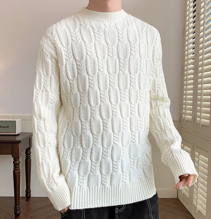 OLIVER CABLE-KNIT SWEATER