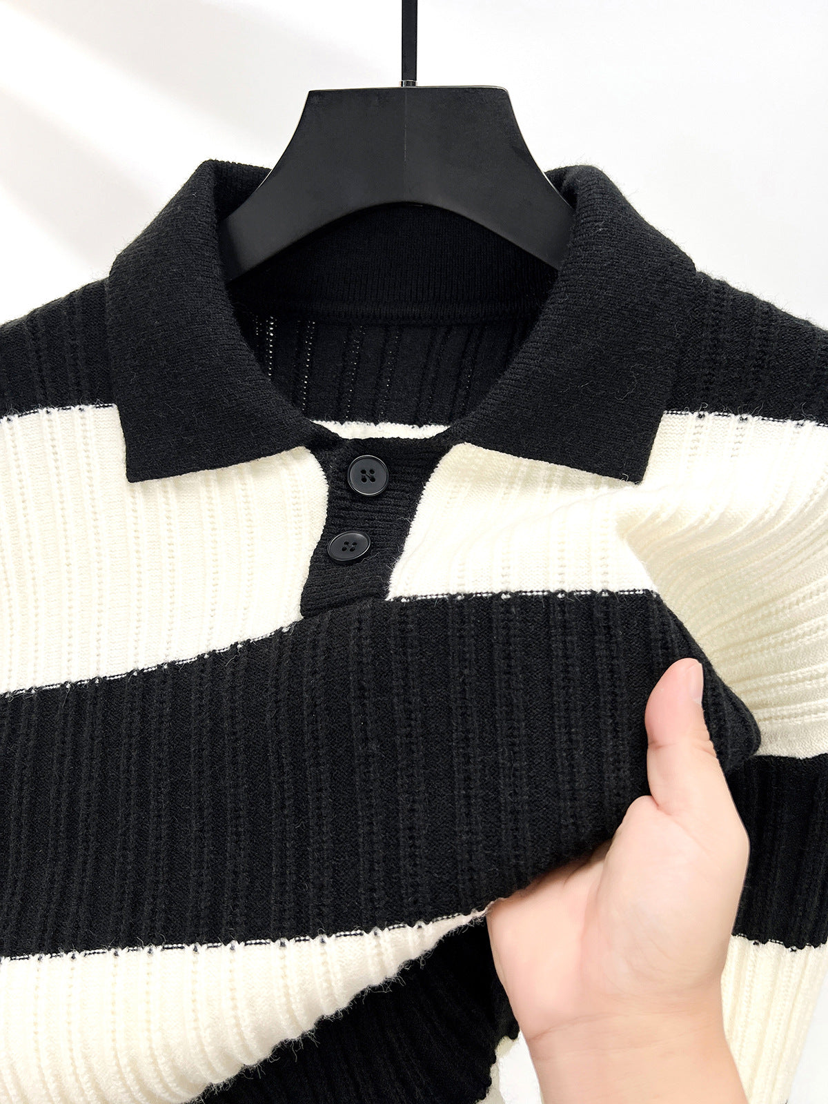 MONTEREY CLASSIC STRIPED KNIT POLO