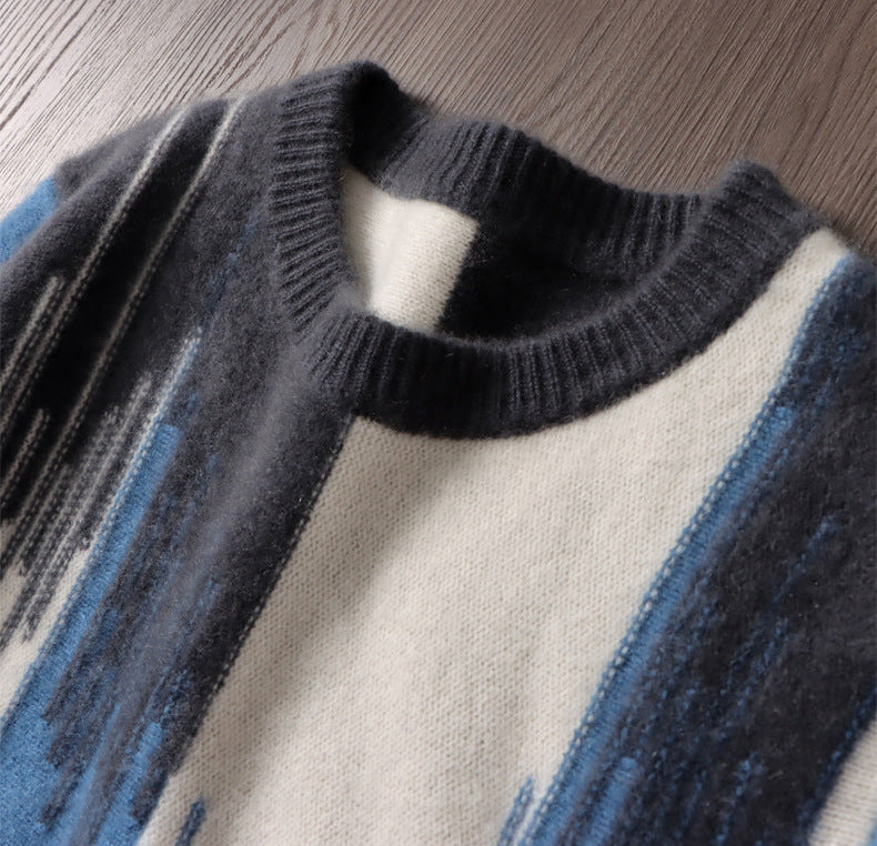 PREMIUM WOOL JACQUARD SWEATER