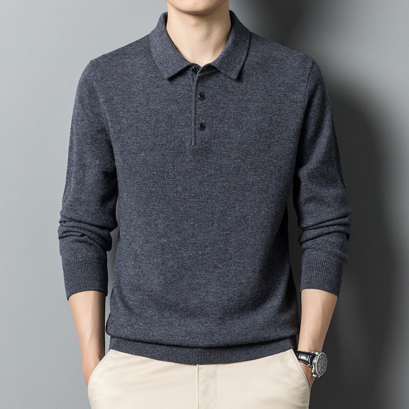 BRUNO AMALFI WOOL-BLEND POLO