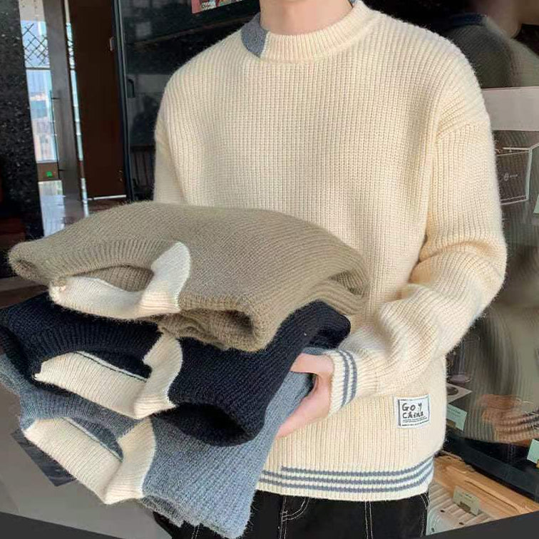 HARRISON COLOR TONE KNITTED SWEATER