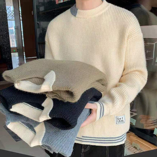 HARRISON COLOR TONE KNITTED SWEATER