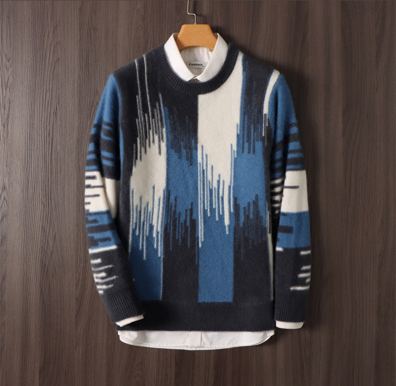 PREMIUM WOOL JACQUARD SWEATER