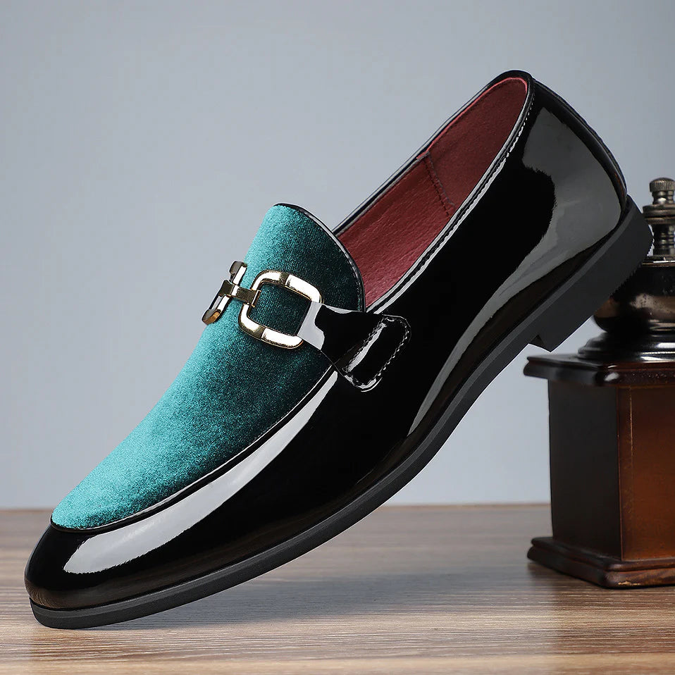 VALENTINO VELVET LOAFERS