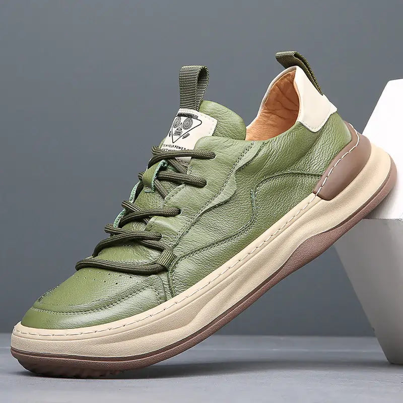 REGAL ITALIANO GENUINE LEATHER SNEAKERS