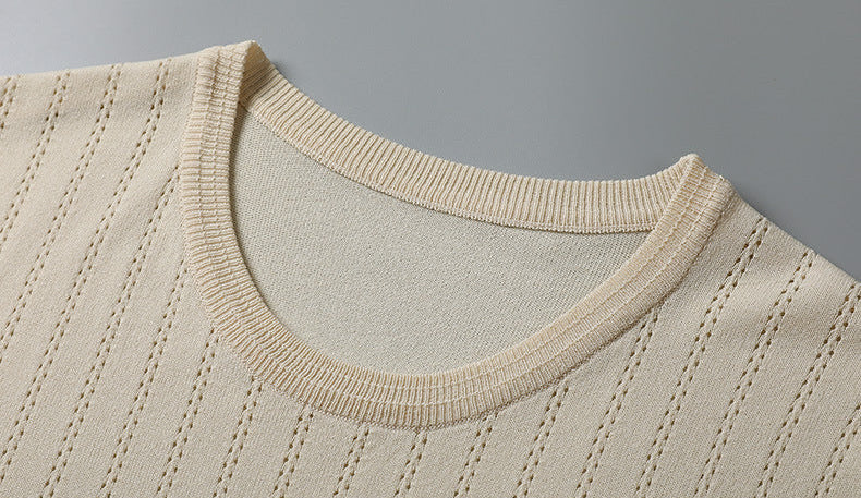 LINEA - KNITTED SHORT SLEEVE