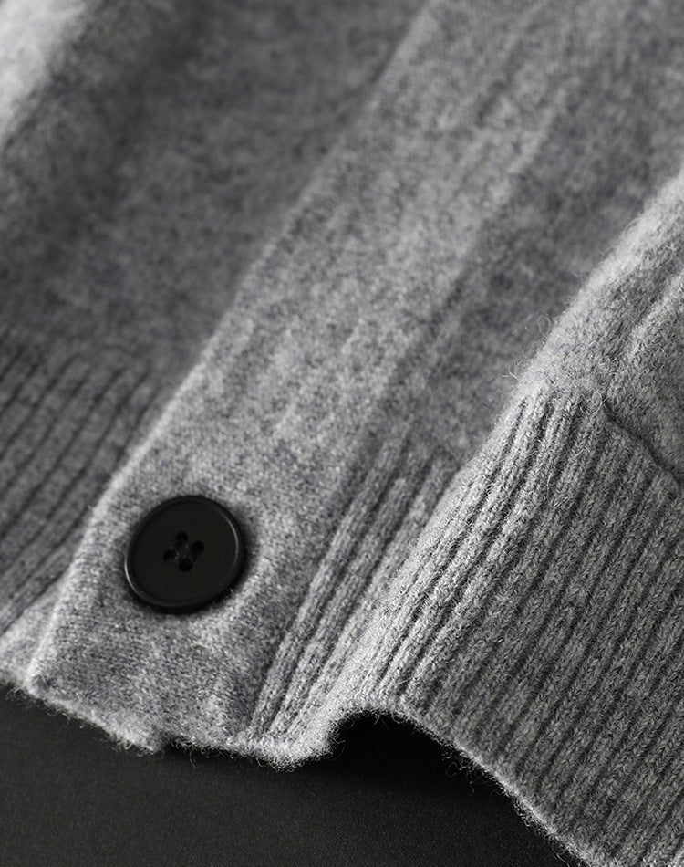 CLASSIC WOOL KNIT CARDIGAN