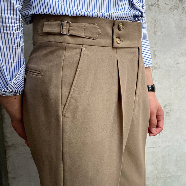 MILANO HIGH-WAIST TROUSERS