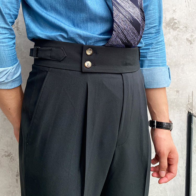 MILANO HIGH-WAIST TROUSERS