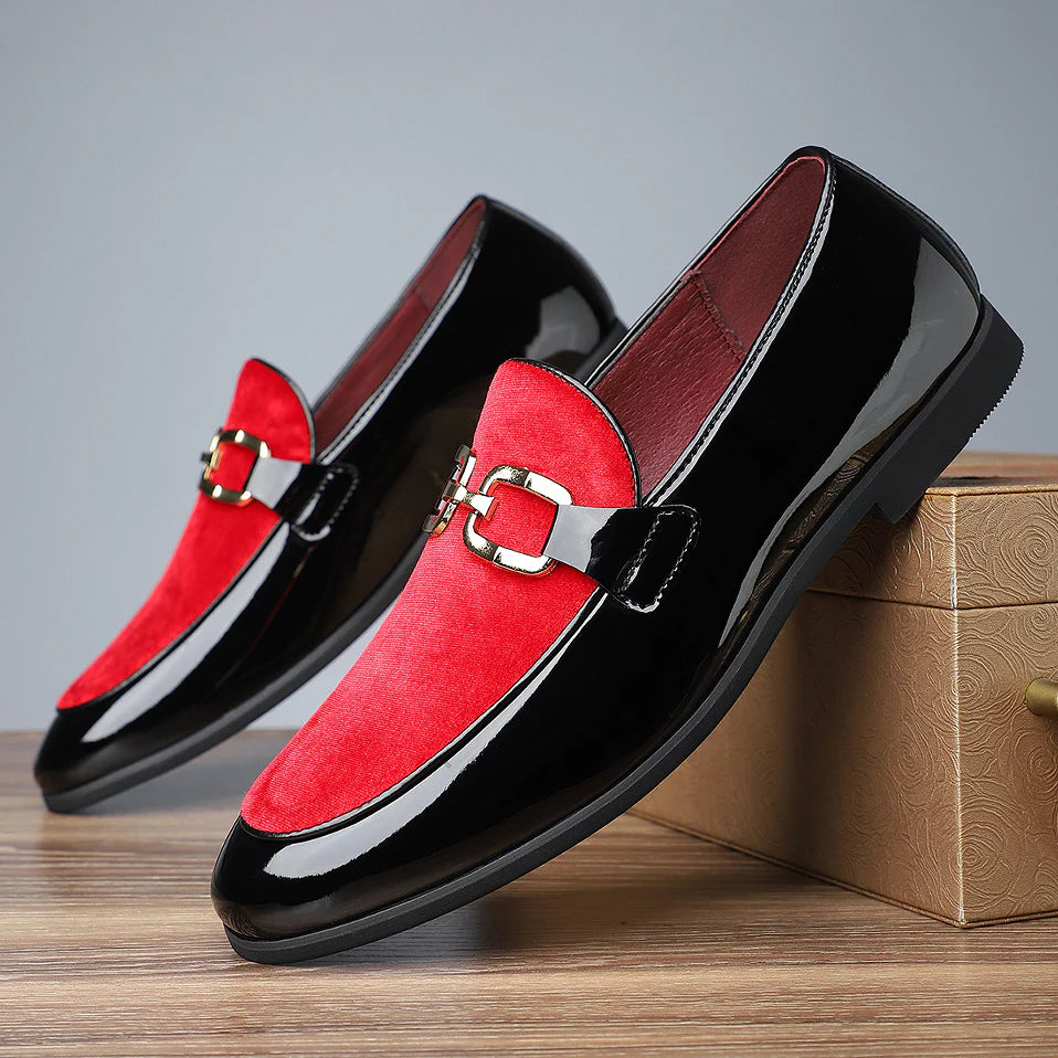 VALENTINO VELVET LOAFERS