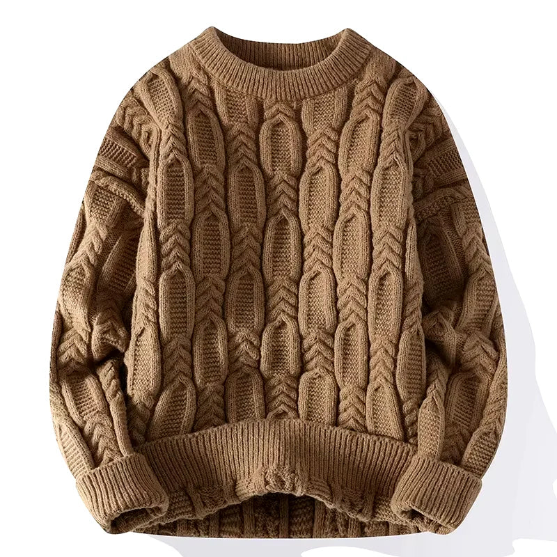 OLIVER CABLE-KNIT SWEATER