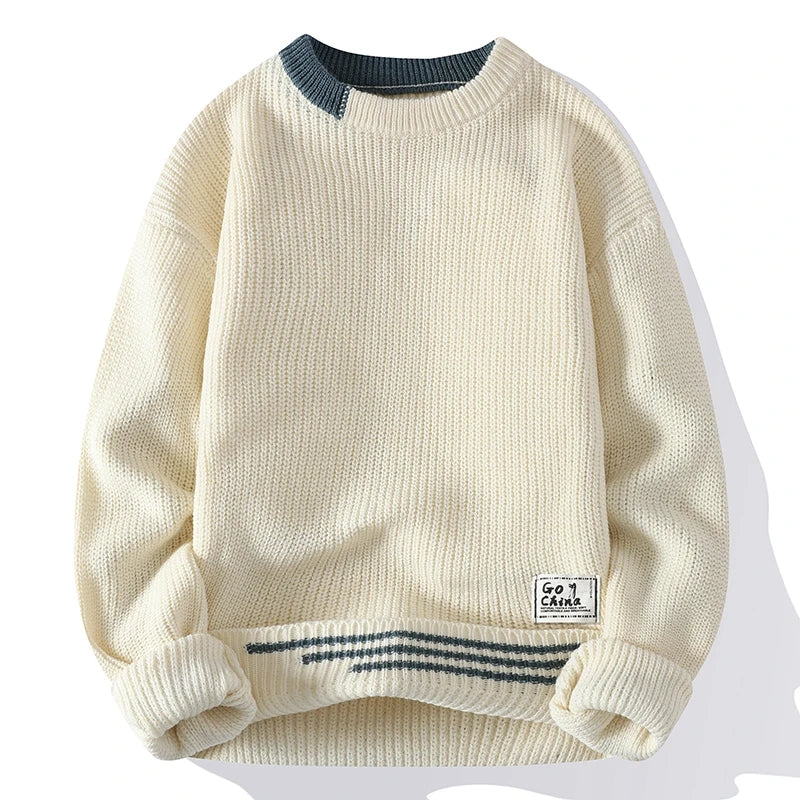 HARRISON COLOR TONE KNITTED SWEATER