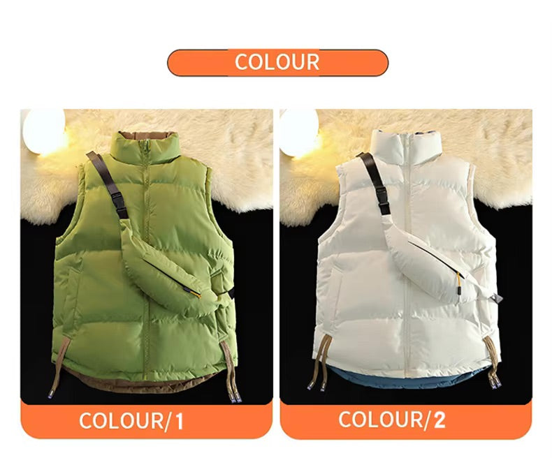 VALENTE REVERSIBLE QUILTED VEST