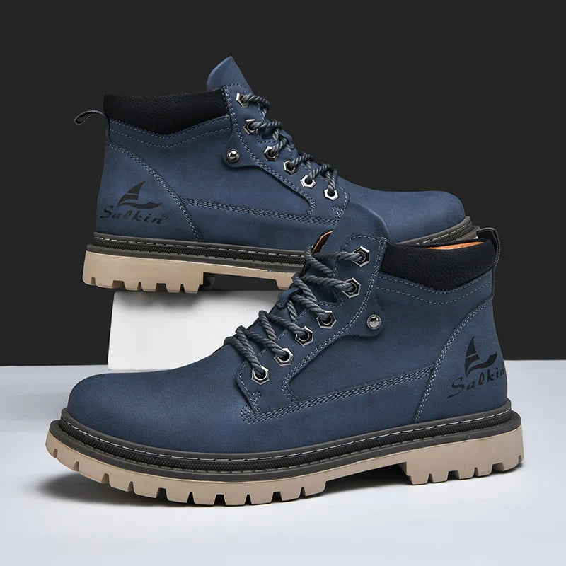 TREK LEATHER BOOTS