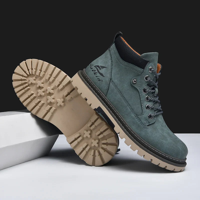 TREK LEATHER BOOTS