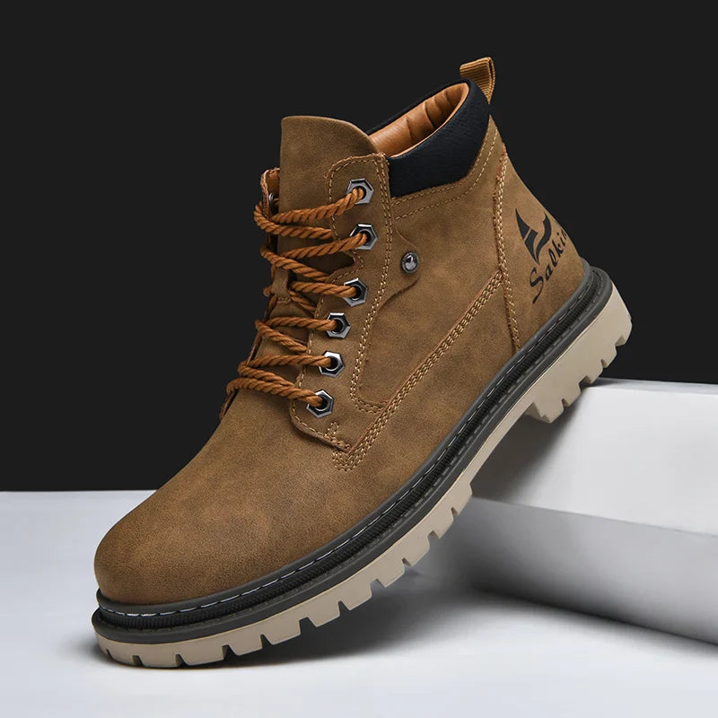 TREK LEATHER BOOTS