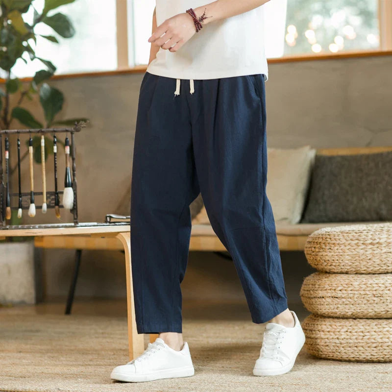 STUDIO LINEN PANTS