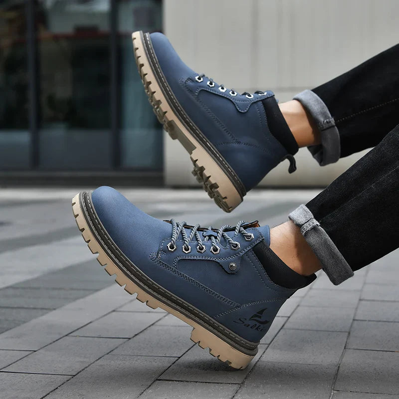 TREK LEATHER BOOTS