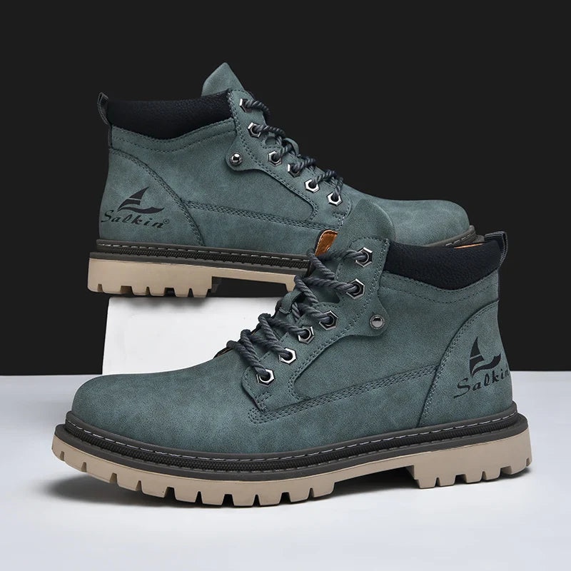 TREK LEATHER BOOTS