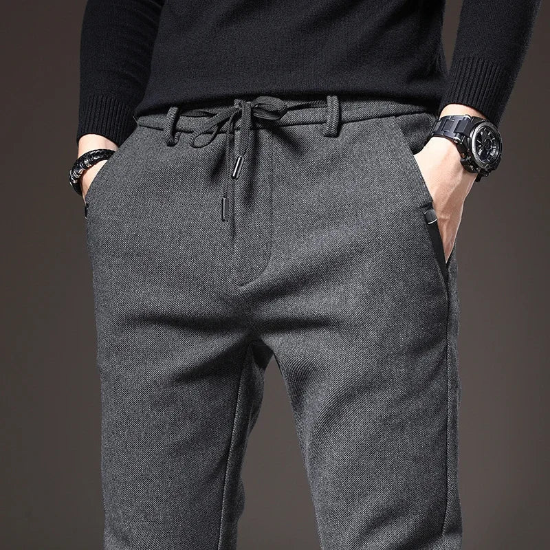 DRAWSTRING SLIM FIT PANT