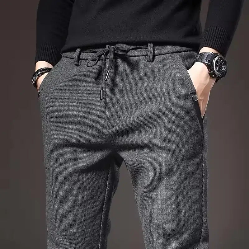DRAWSTRING SLIM FIT PANT
