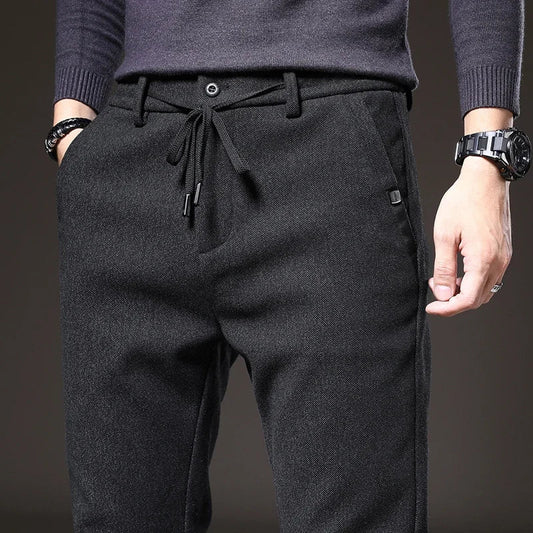 DRAWSTRING SLIM FIT PANT