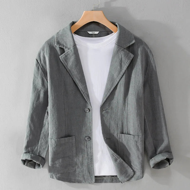 LEANDRO LINEN JACKET