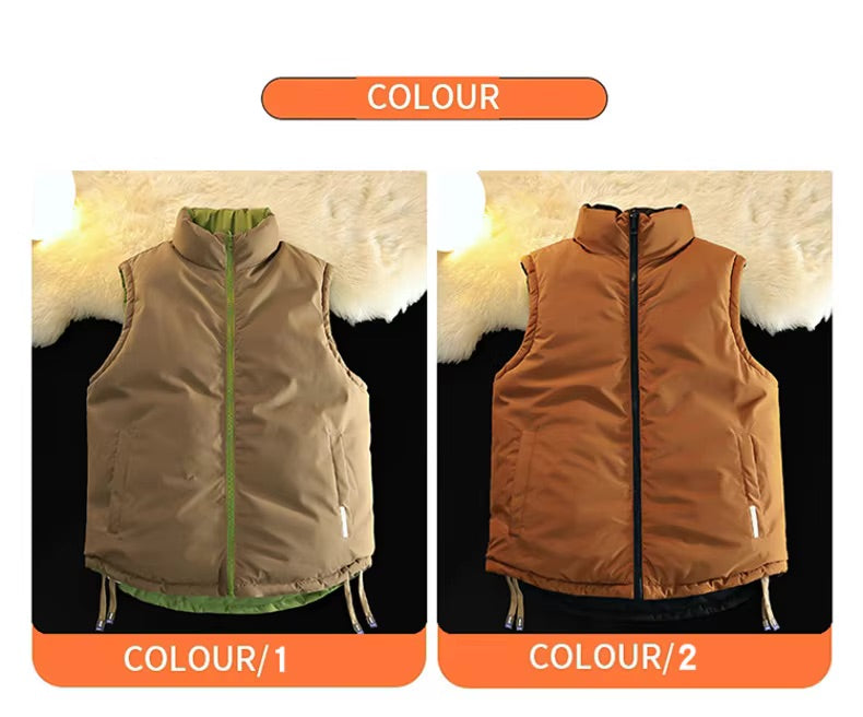 VALENTE REVERSIBLE QUILTED VEST