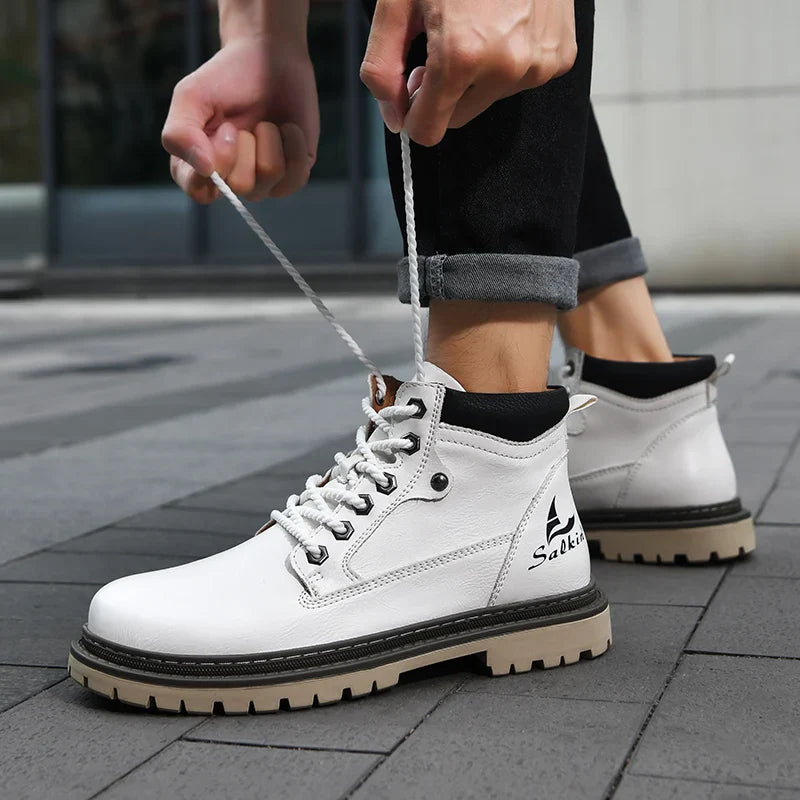 TREK LEATHER BOOTS