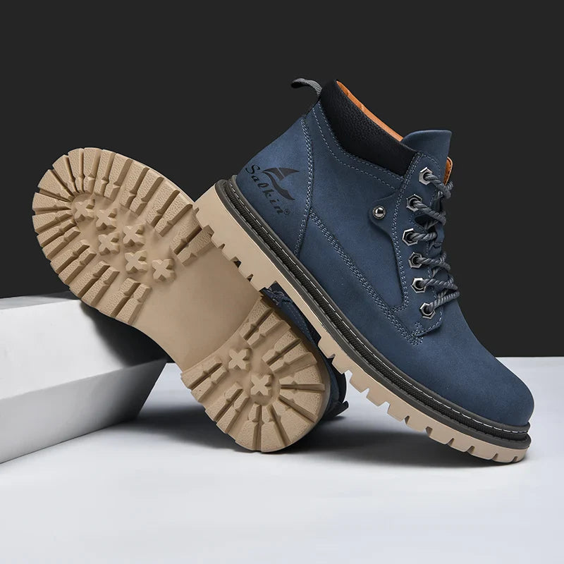 TREK LEATHER BOOTS