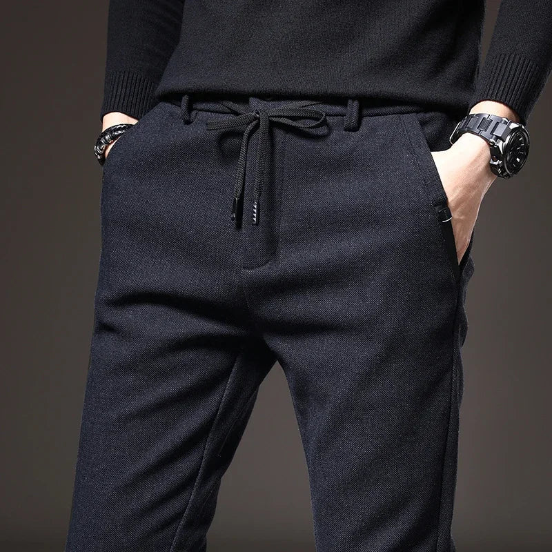 DRAWSTRING SLIM FIT PANT