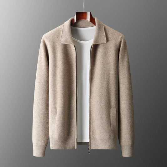 CASHMERE BLEND CARDIGAN JACKET