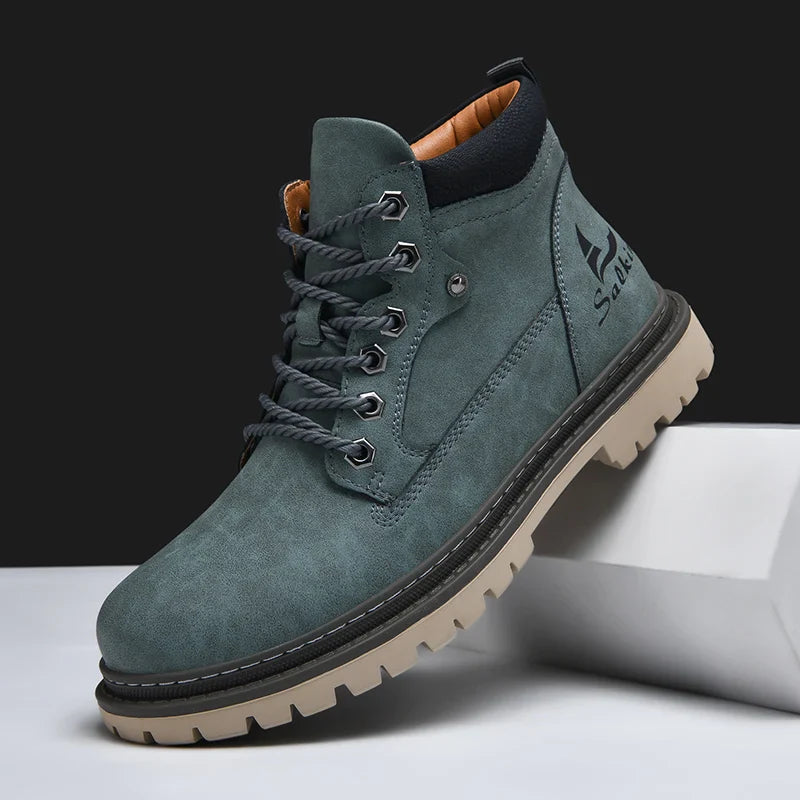 TREK LEATHER BOOTS