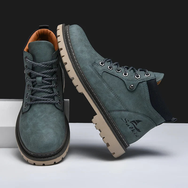 TREK LEATHER BOOTS