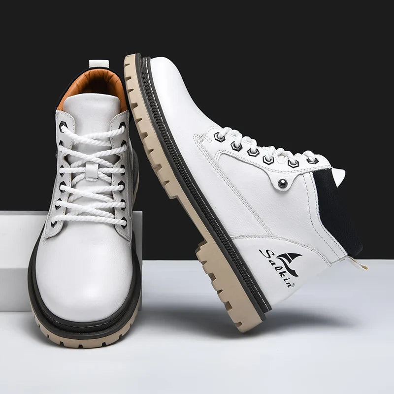 TREK LEATHER BOOTS