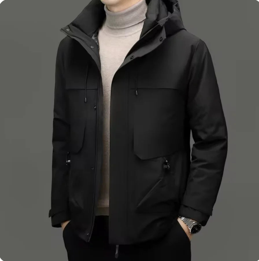 MODERN CASUAL DOWN COAT