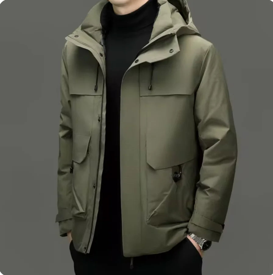 MODERN CASUAL DOWN COAT