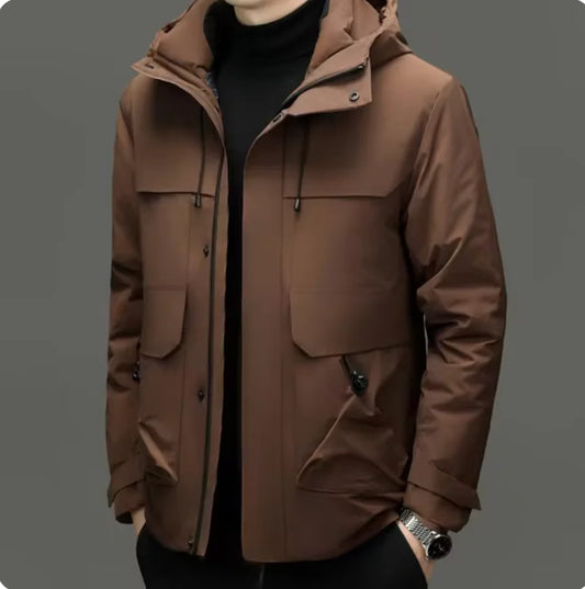 MODERN CASUAL DOWN COAT