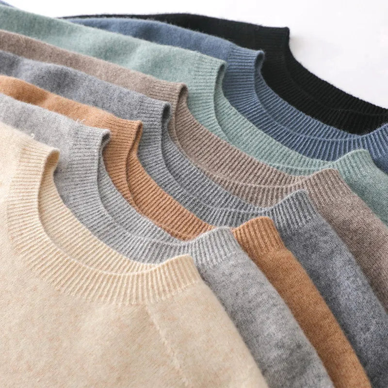 CASHMERE CREWNECK TEE