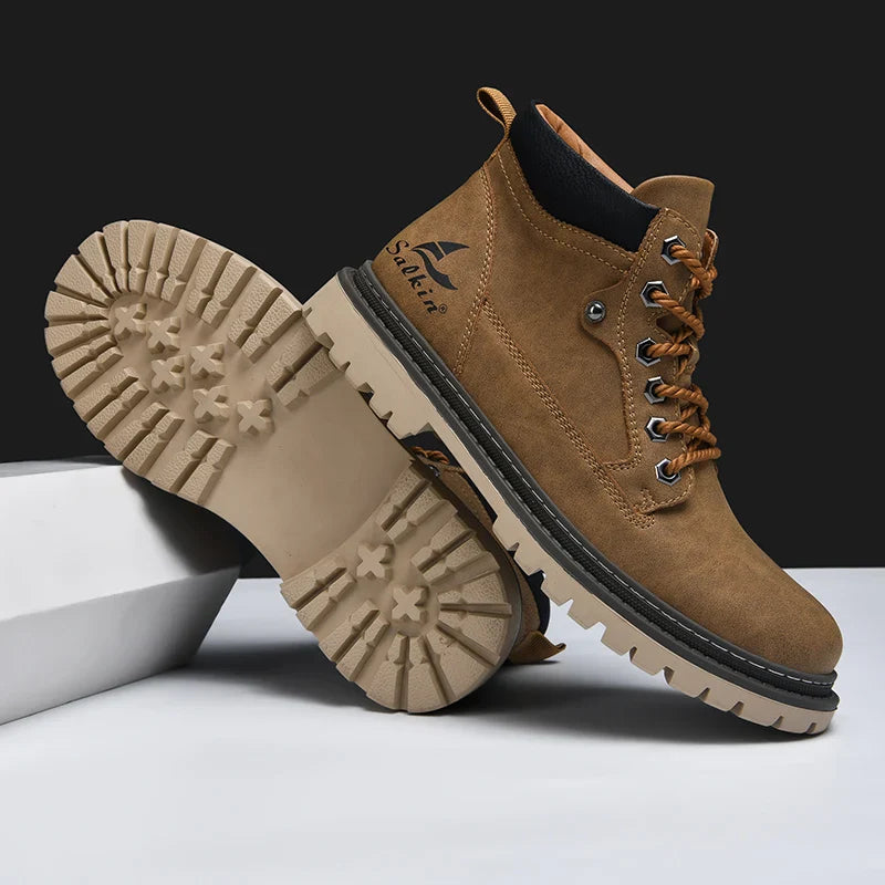 TREK LEATHER BOOTS