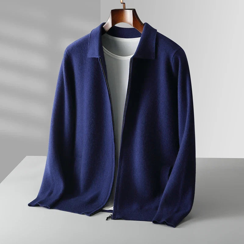 CASHMERE BLEND CARDIGAN JACKET