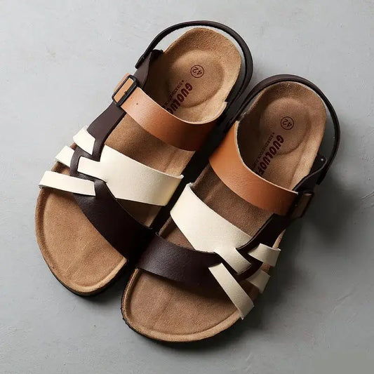 SOLANO LEATHER SANDALS